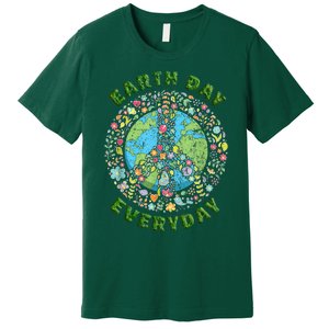 Earth Day Every Day Aesthetic Earth Day Premium T-Shirt