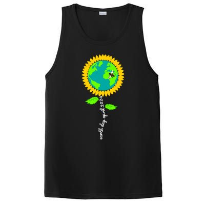 Earth Day Every Day 2024 Sunflower Restore Save Earth PosiCharge Competitor Tank