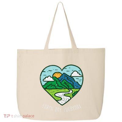 Earth Day Everyday April 22nd Environmentalist Gift 25L Jumbo Tote