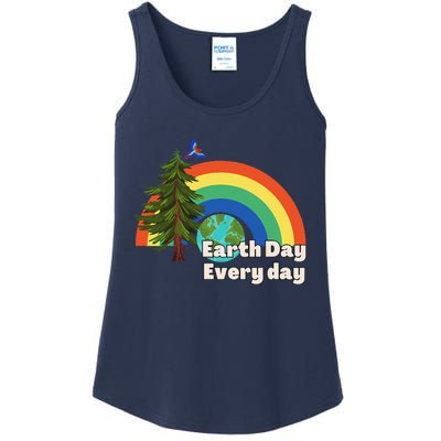 Earth Day Every Day Cute Earth Day Ladies Essential Tank