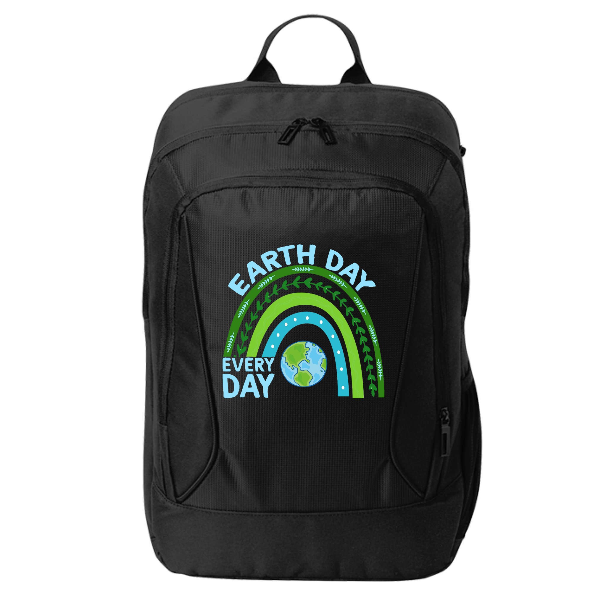 Earth Day Everyday Rainbow City Backpack