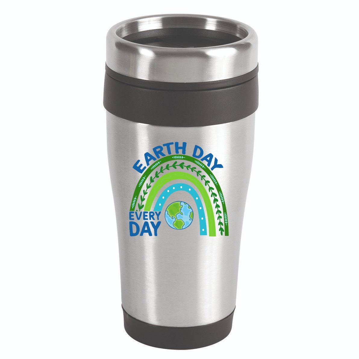 Earth Day Everyday Rainbow 16oz Travel Tumbler
