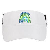 Earth Day Everyday Rainbow Adult Drive Performance Visor