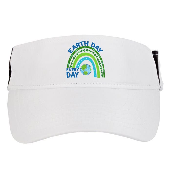Earth Day Everyday Rainbow Adult Drive Performance Visor
