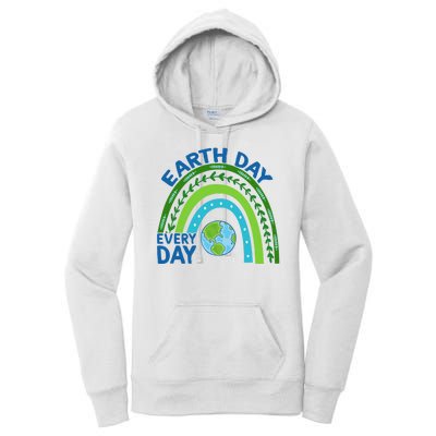 Earth Day Everyday Rainbow Women's Pullover Hoodie