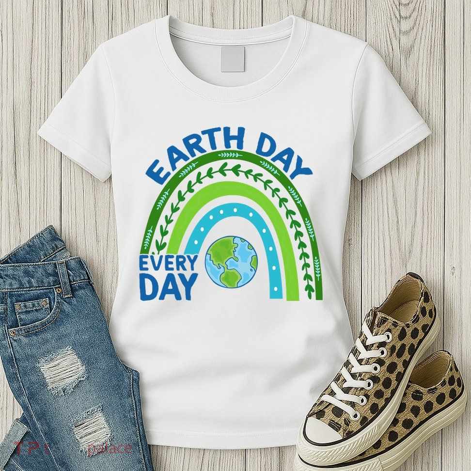 Earth Day Everyday Rainbow Women's T-Shirt