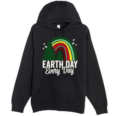 Earth Day Everyday Awareness Planet Animal Women Premium Pullover Hoodie