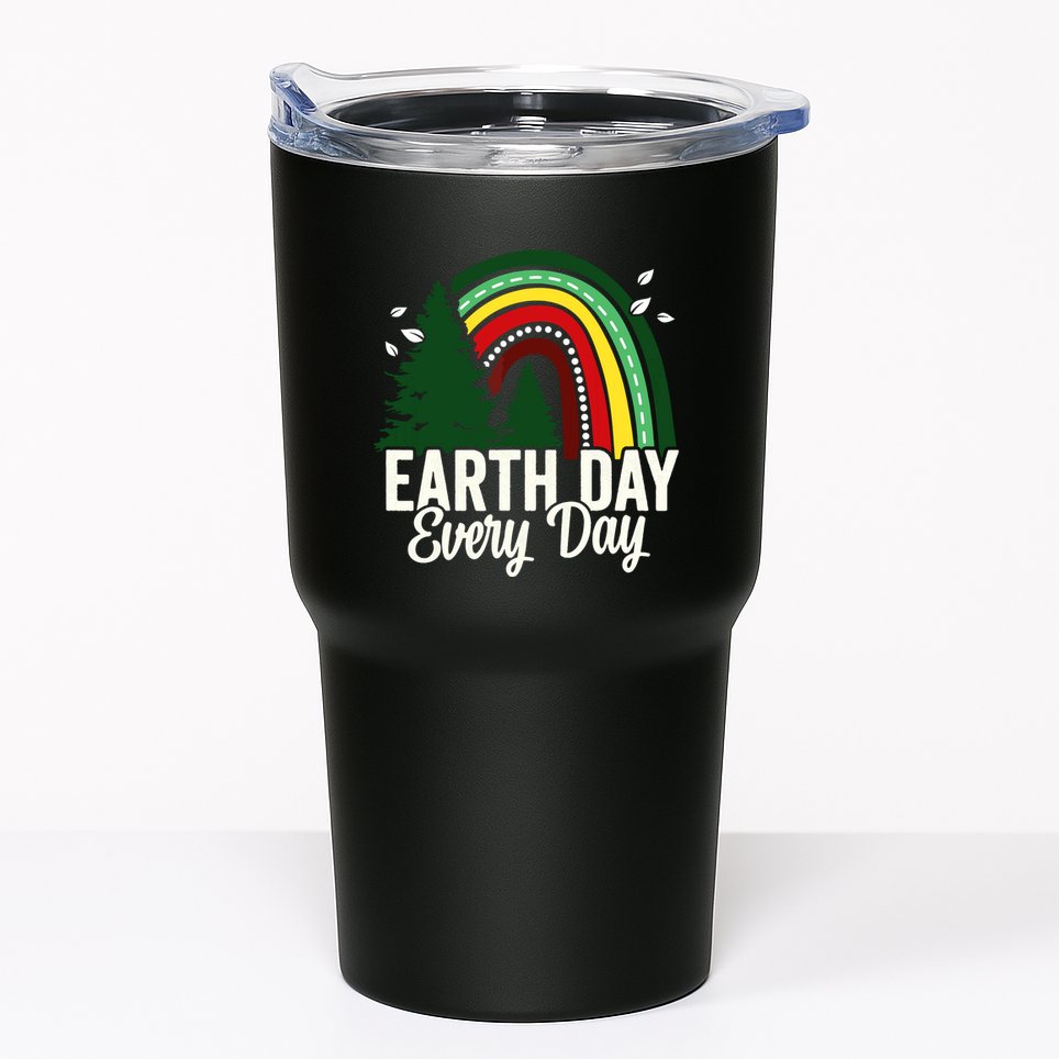 Earth Day Everyday Awareness Planet Animal Women Tumbler