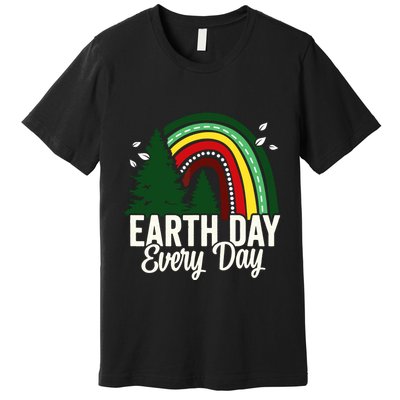 Earth Day Everyday Awareness Planet Animal Women Premium T-Shirt