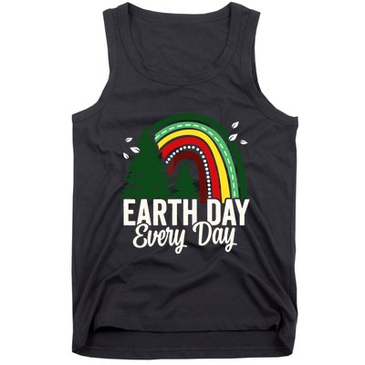 Earth Day Everyday Awareness Planet Animal Women Tank Top