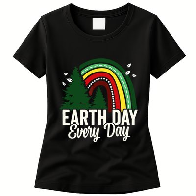 Earth Day Everyday Awareness Planet Animal Women Womens T-Shirt