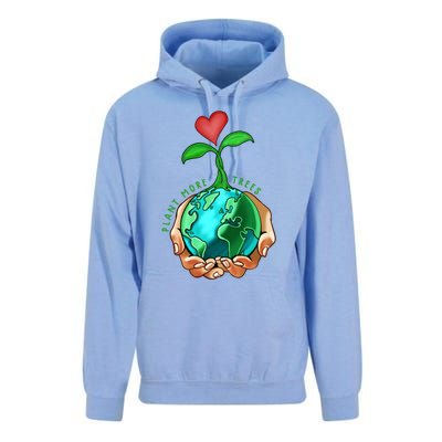 Earth Day Everyday Plant More Trees Save Our Climate Change Cool Gift Unisex Surf Hoodie