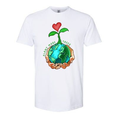 Earth Day Everyday Plant More Trees Save Our Climate Change Cool Gift Softstyle CVC T-Shirt