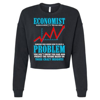 Economist Definition Cropped Pullover Crew