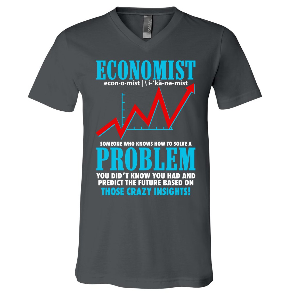 Economist Definition V-Neck T-Shirt