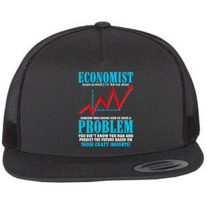 Economist Definition Flat Bill Trucker Hat