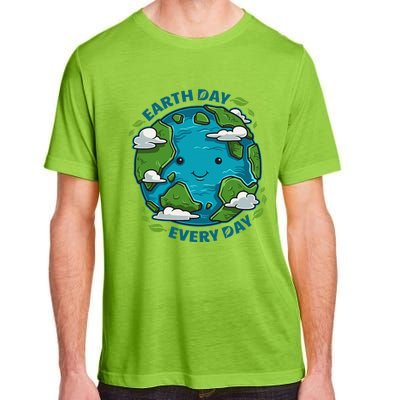 Earth Day Every Day Cute Environmental Light Adult ChromaSoft Performance T-Shirt