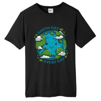 Earth Day Every Day Cute Environmental Light Tall Fusion ChromaSoft Performance T-Shirt