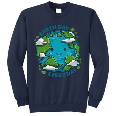 Earth Day Every Day Cute Environmental Light Sweatshirt