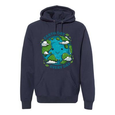 Earth Day Every Day Cute Environmental Light Premium Hoodie