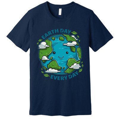 Earth Day Every Day Cute Environmental Light Premium T-Shirt