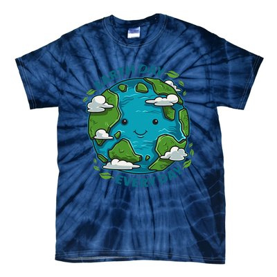 Earth Day Every Day Cute Environmental Light Tie-Dye T-Shirt