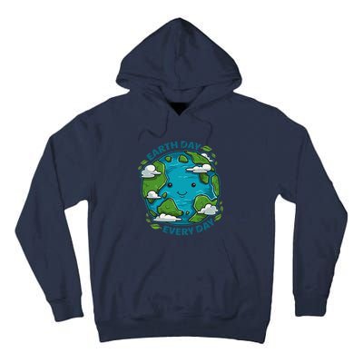 Earth Day Every Day Cute Environmental Light Tall Hoodie