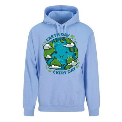 Earth Day Every Day Cute Environmental Light Unisex Surf Hoodie