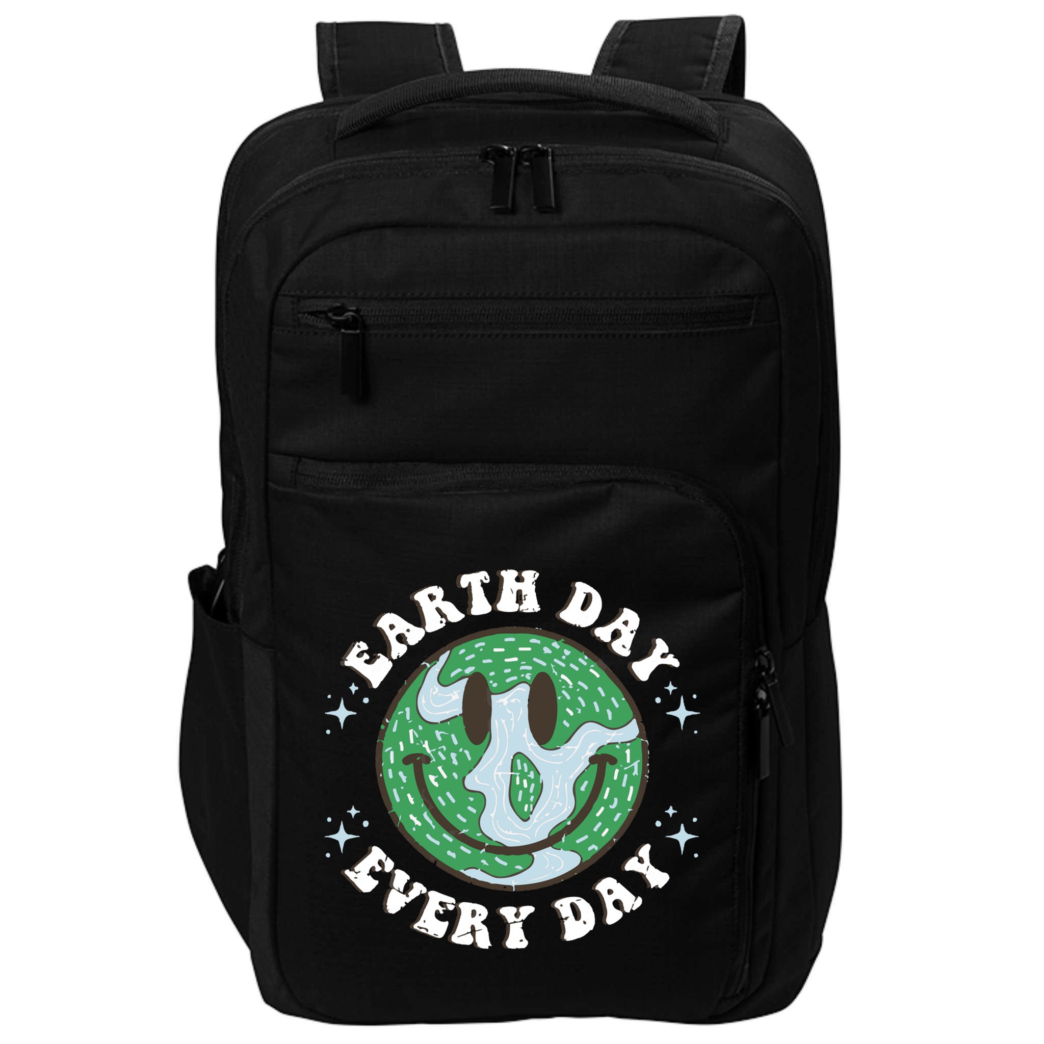 Earth Day Everyday Protect Our Planet Save Mother Earth Cool Gift Impact Tech Backpack