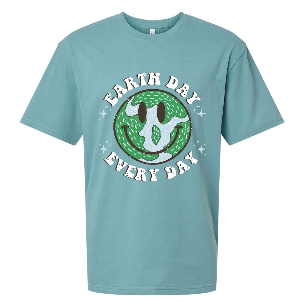 Earth Day Everyday Protect Our Planet Save Mother Earth Cool Gift Sueded Cloud Jersey T-Shirt