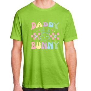 Easter Day Funny Daddy Bunny Retro Easter Father's Day Adult ChromaSoft Performance T-Shirt