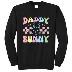 Easter Day Funny Daddy Bunny Retro Easter Father's Day Sweatshirt