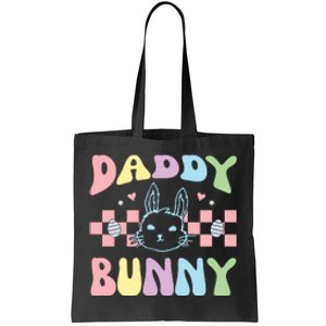 Easter Day Funny Daddy Bunny Retro Easter Father's Day Tote Bag