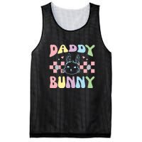 Easter Day Funny Daddy Bunny Retro Easter Father's Day Mesh Reversible Basketball Jersey Tank