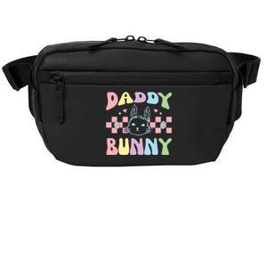 Easter Day Funny Daddy Bunny Retro Easter Father's Day Crossbody Pack