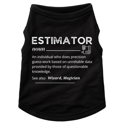 Estimator Definition, Funny Quote Job Titles Doggie Tank