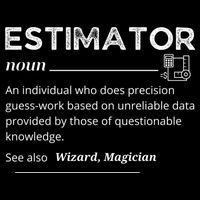 Estimator Definition, Funny Quote Job Titles Magnet