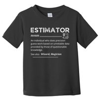 Estimator Definition, Funny Quote Job Titles Toddler T-Shirt