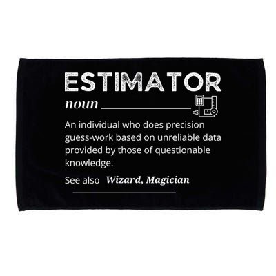 Estimator Definition, Funny Quote Job Titles Microfiber Hand Towel