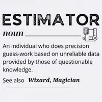 Estimator Definition, Funny Quote Job Titles Garment-Dyed Sweatshirt
