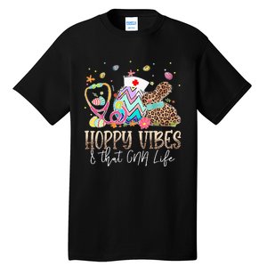 Easter Day Funny Hoppy Vibes & That CNA Life Easte Tall T-Shirt