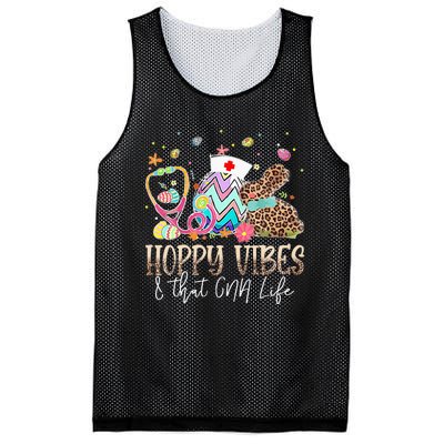 Easter Day Funny Hoppy Vibes & That CNA Life Easte Mesh Reversible Basketball Jersey Tank