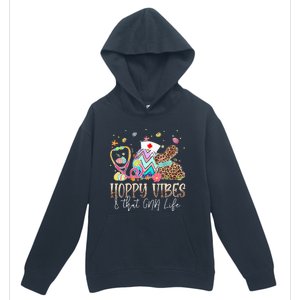 Easter Day Funny Hoppy Vibes & That CNA Life Easte Urban Pullover Hoodie