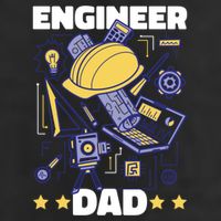 Engineer Dad For Father's Day Gift Adult Drive Performance Visor