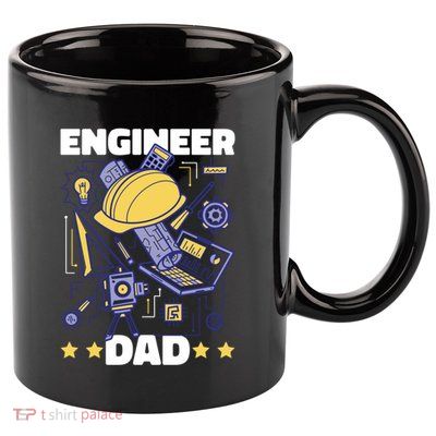 Engineer Dad For Father's Day Gift 11oz C Handle Ceramic Mug