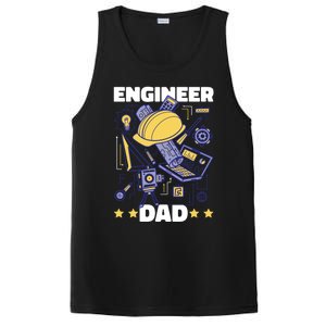 Engineer Dad For Father's Day Gift PosiCharge Competitor Tank