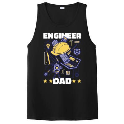 Engineer Dad For Father's Day Gift PosiCharge Competitor Tank