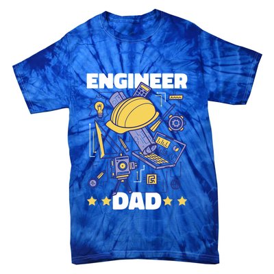 Engineer Dad For Father's Day Gift Tie-Dye T-Shirt