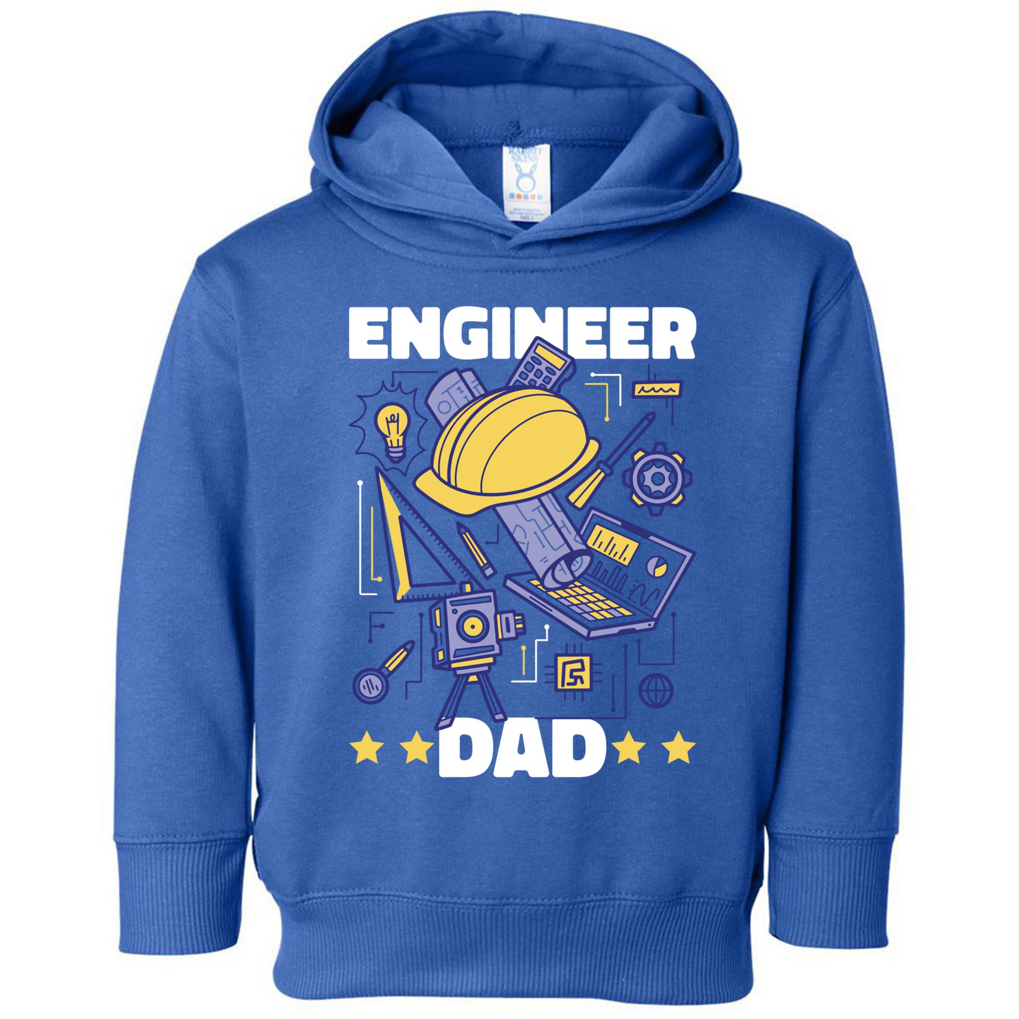 Engineer Dad For Father's Day Gift Toddler Hoodie