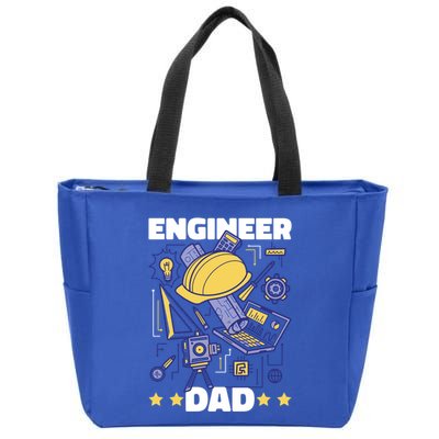 Engineer Dad For Father's Day Gift Zip Tote Bag